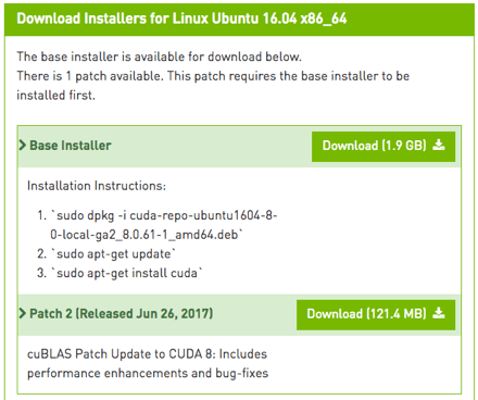 CUDA-download-toolikit-installer